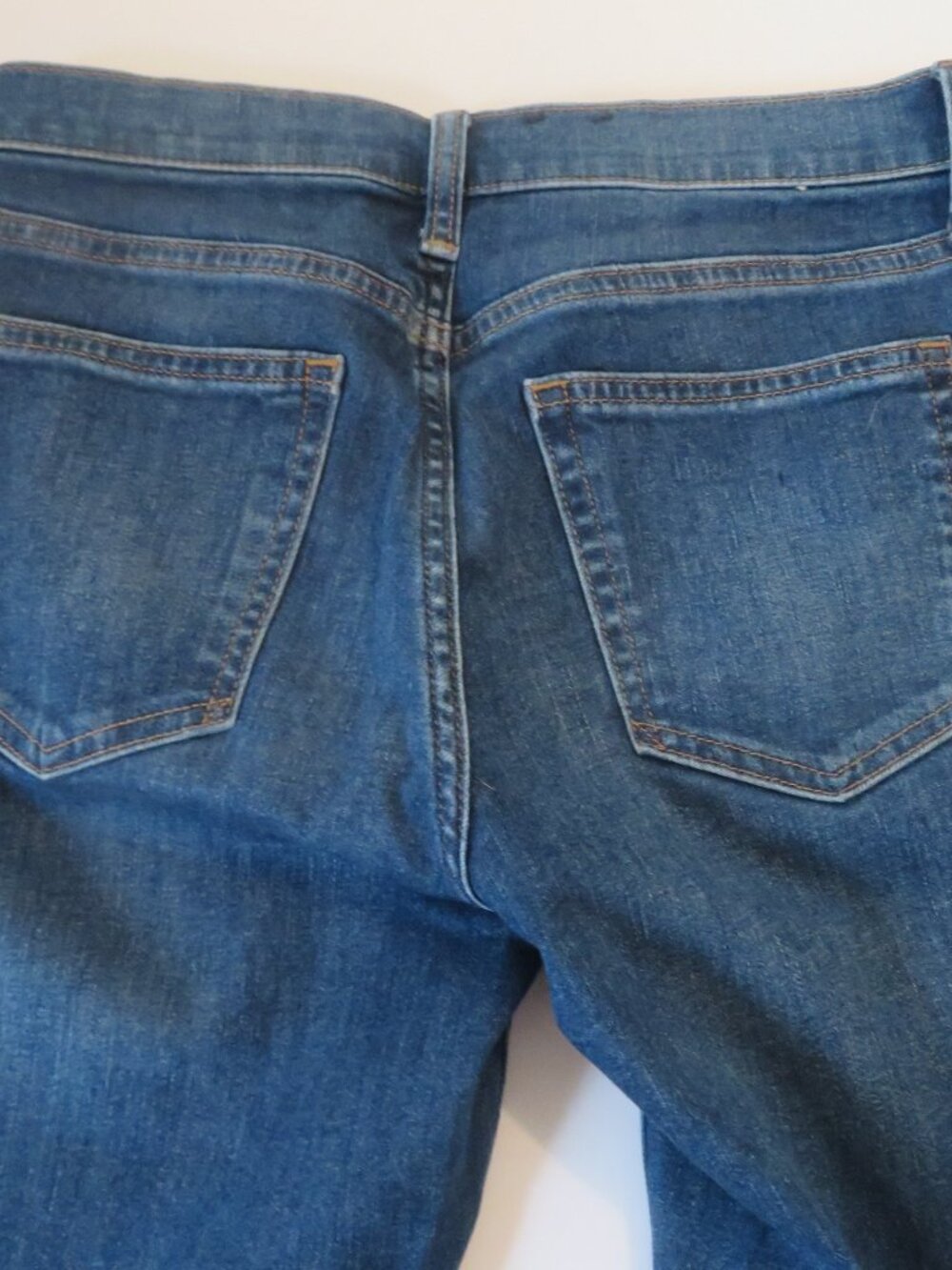 GAP -Women's Mid Rise True Skinny Jeans, Size 28 (6R), GUC - Picture 4 of 13